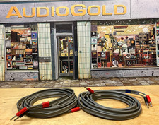 LINN K20 SPEAKER CABLE 3 METRE PAIR 4mm BANANA PLUGS FITTED