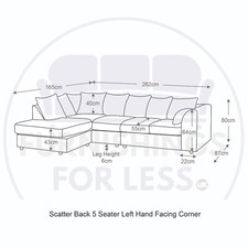 Monaco Pink Corner Sofa Chenille Fabric Sofa Suite Set Living Room Seating