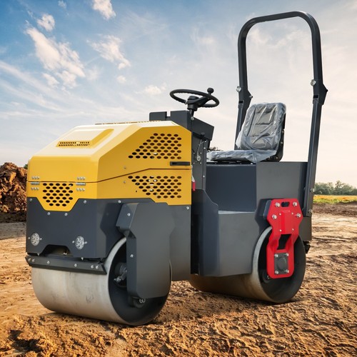 Road mini vibratory roller - road, 1