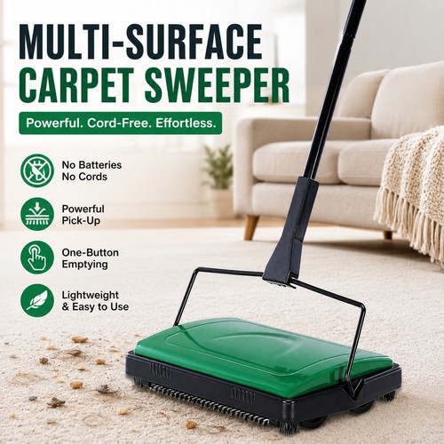 Yocada manual carpet sweeper - manual,