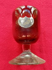 Red Rum vintage rummer glass