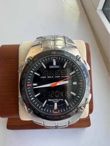 Seiko sportura world timer - sportura,