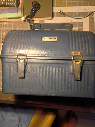 Stanley blue metal lunch - stanley, box
