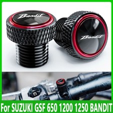 For SUZUKI GSF650 1200 1250 BANDIT Motorcycle CNC Mirror Hole Plugs Screws Bolts