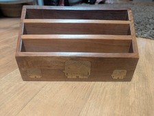 Vintage Wood Wooden Indian