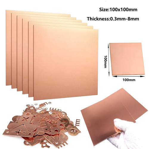 1pcs thickness 8mm 100 - 1pcs, 0.3-0.8mm