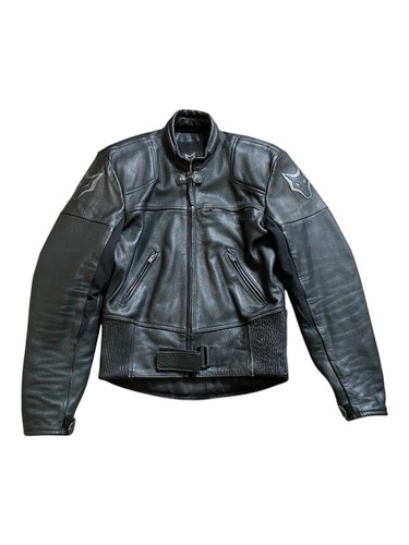 Wolf motorcycle black leather - black,