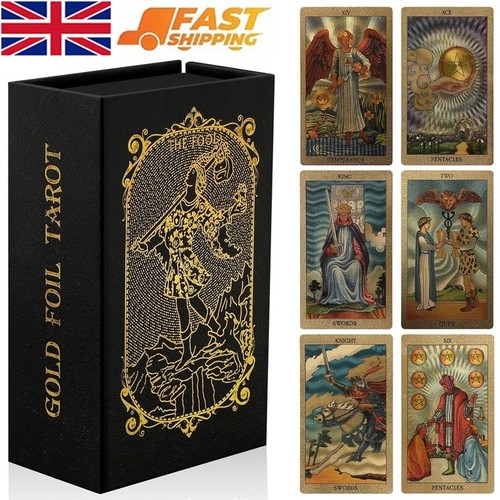 Gold foil tarot - 78,