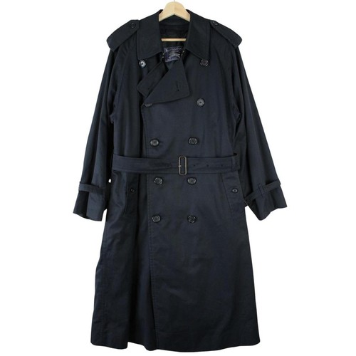 Vintage 90s burberry navy - vintage, blue