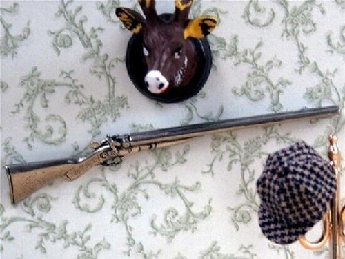 Antique double shotgun - antique, shotgun,
