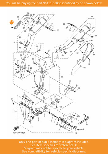 Yamaha bolt hex socket - bolt,hex.,