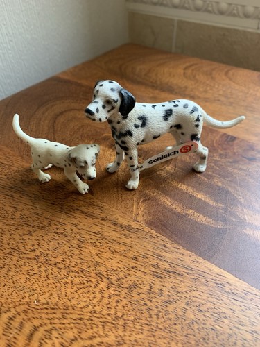 Schleich dalmatians dog figure - dalmatians,