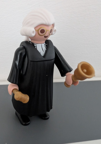 Playmobil victorian judge - victorian,