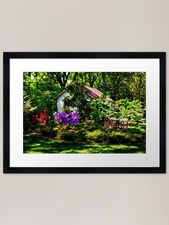 Beside the Potting Shed Framed