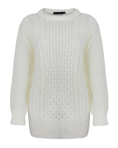 New ladies aran knit - ladies, cable