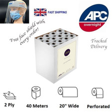 12 x Paper Roll 20 Recycled Hygiene Beauty Salon Massage Couch Bed Cover