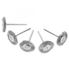 3Pcs METAL POLISHING STEEL WIRE BRUSH SET FOR Dremel Rotary Tool Polishing