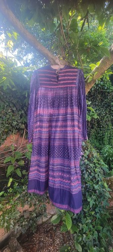 Vintage indian 1970s cotton - indian,