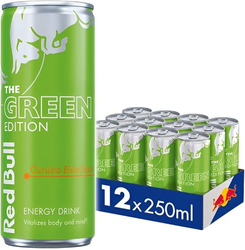 12x250ml red bull - x,