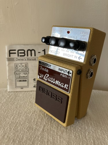 Boss fbm fender - fender, bassman