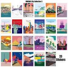 🌍 RIMOWA City Stickers –