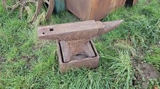 Blacksmiths Anvil And Stand