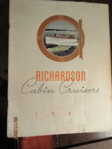 Rare antique 1941 richardson - rare,