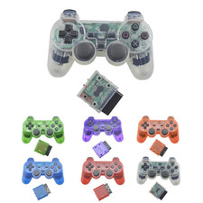 Wireless Game Controller Dual Vibration Gamepad For PlayStation 2 PS2 TV Box UK