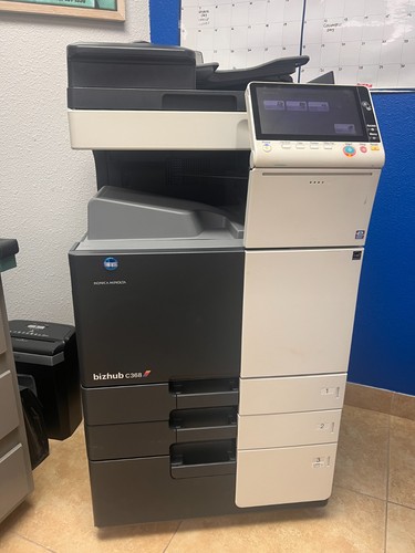 Konica minolta bizhub c368 - konica,