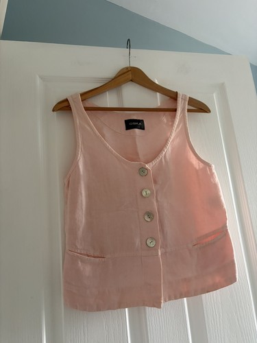 Oska 100 linen top - , the