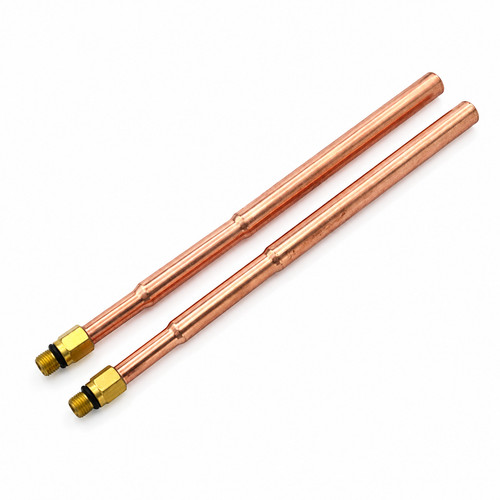 Copper tap tails pair - copper, m10