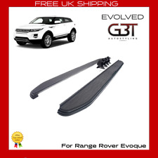 FOR RANGE ROVER EVOQUE PURE/PRESTIGE SIDE STEPS RUNNING BOARDS OE STYLE BLACK UK