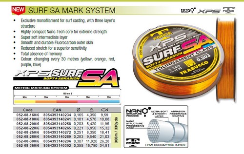 Trabucco xps surf fluoro - surf,