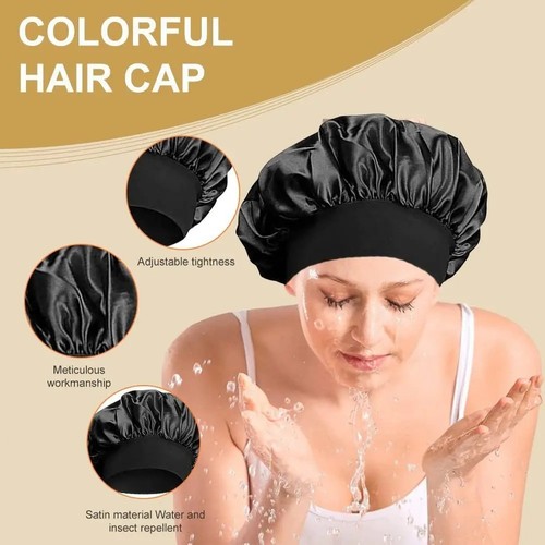 Satin bonnet silk hair - hair,