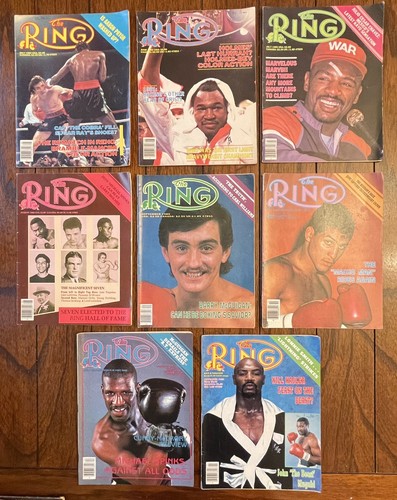 The ring boxing magazines 1985 - ring,