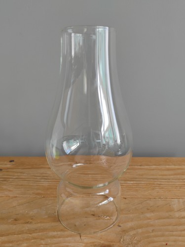 Clear glass chimney - clear,