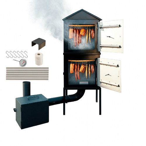 Qls smokehouse steel - steel, smoke