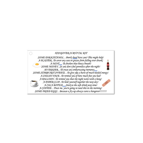 Hangover survival kit - 10,