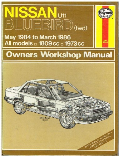 Datsun bluebird u11 - datsun,