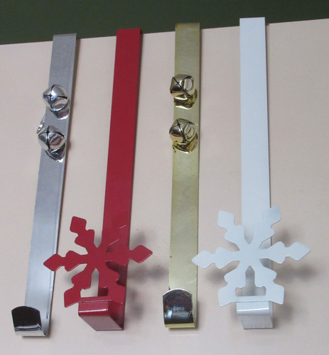 Metal door wreath hangers - 12,