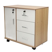 3 Drawer Rolling File Cabinet