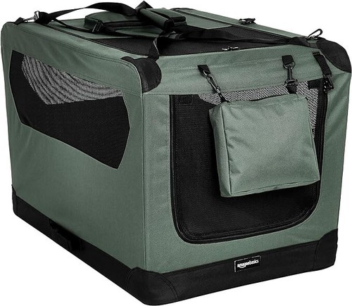 Dog crate soft large - large, cage