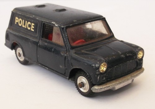Corgi austin mini police - corgi, van