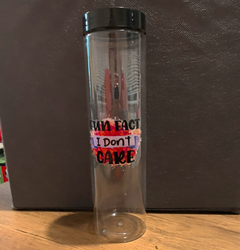Clear plastic 500ml - plastic, drinking