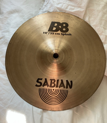 Sabian splash cymbal in - b8,