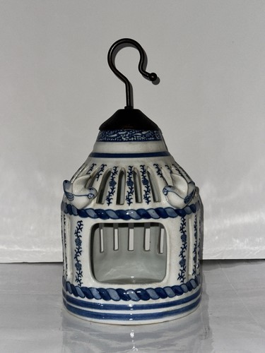 Vintage chinoiserie blue white - blue,