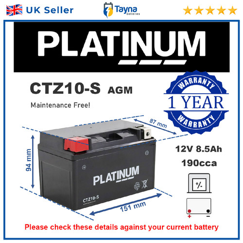 Motorcycle battery for honda - for,