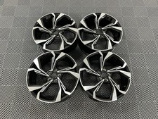 18" x4 New 2024 Audi Alba Style Alloy Wheels Black Machined Audi A3 A4 A6