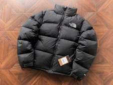 The North Face Nuptse 700 Mens Jacket Medium Black Down Puff Jacket Retro 1996