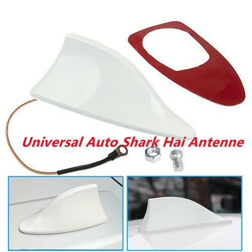 White universal car aerial - car,